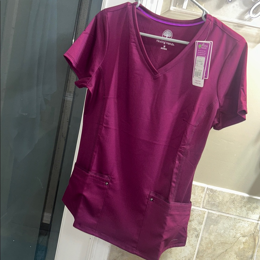 Healing Hands Scrub Top